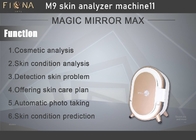 Otomatik Cilt Analizi için Akıllı RGB Sihirli Ayna Cilt Analiz Makinesi 3d Yüz Kamerası