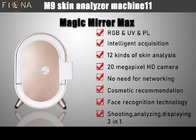 Klinik Sihirli Ayna Yüz Tarayıcı ile Hd Akıllı Ai Rgb Yüz Cilt Analiz Cihazı